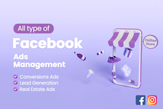 manage, optimize your facebook ads and create sales funnel
