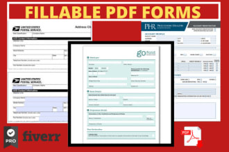 create fillable pdf form or convert to fillable pdf form