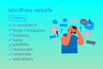 build a wordpress website