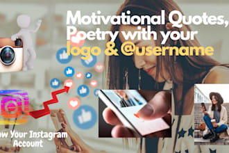 create inspirational, motivational quotes for instagram post