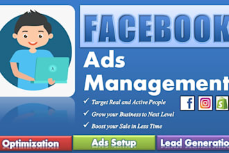 do marketing and advertising on facebook,  ads campaign, insta promotions