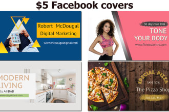design an eye catching professional facebook cover