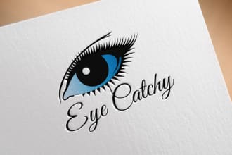 unique  feminine elegant hand drawn  business logo design