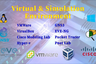 configure your network and security simulation environment
