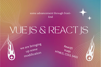 be your website developer with react js , nodejs