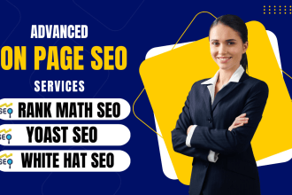 install full rank math SEO and yoast wordpress plugin for on page optimization