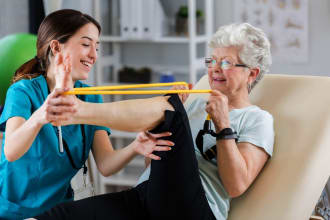 write all your occupational therapy and physiotherapy tasks