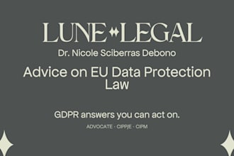 advise on european data protection law