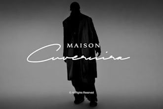 design luxury fashion logo, branding and brand identity