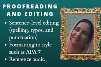 proofread and edit within 24 hours