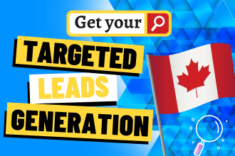 find business leads, b2b lead generation, and linkedin leads with canada