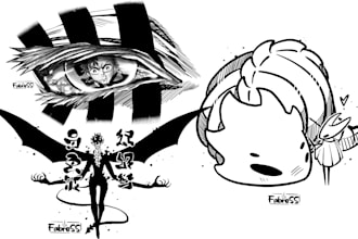 make your dream anime, manga tattoo design