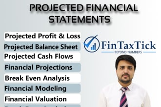 prepare financial projections, plan and forecast