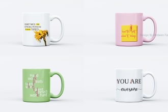 design coffee mug and tea cup