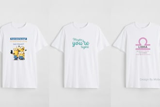 do a typographical t shirt design