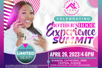 design exceptional social media or church flyers within 4 hr