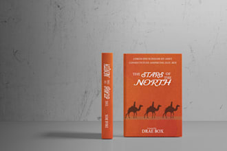 design book cover, magazine and leaflet