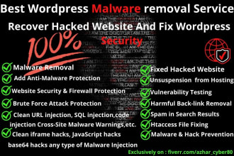 remove wordpress malware, clean malware, and fix hacked wordpress site