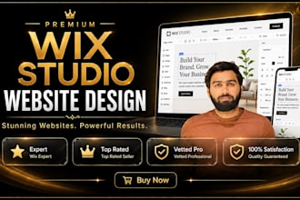 design or redesign wix or wix studio website