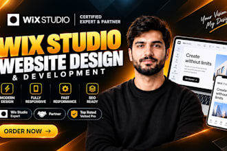 design or redesign wix or wix studio website