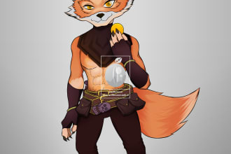 draw your dnd character fantasy or monster character art