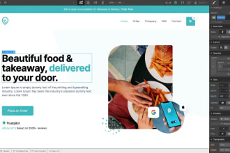 create responsive fix or update webflow websites