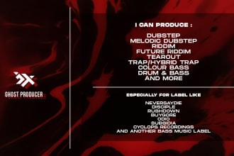 create you a riddim, dubstep or trap banger