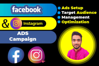 be your  fb ad and instagram ads specialist, fb ad campaign, facebook marketing