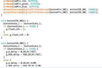 write custom arduino code
