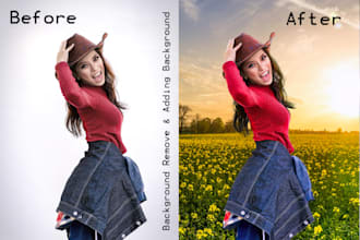 cut out images background remove professionally