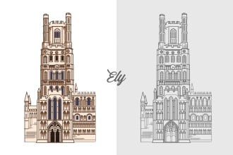 illustrate the significant buildings of your city