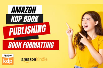 do amazon kdp book publishing and kdp book formatting