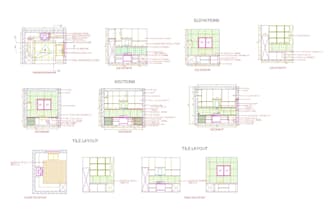 create 2d floor plan with required detailing