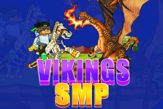 create minecraft server logo for you