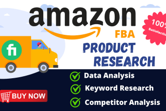 do amazon product research for private label or wholesale fba