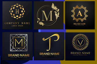 our studio will do minimalist logo design with business card