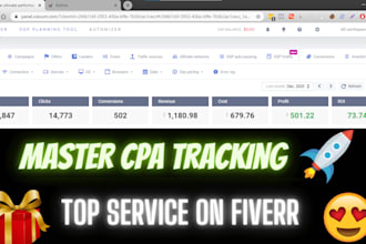 setup your voluum CPA campaigns