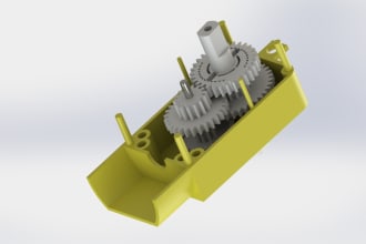 provide industrial design using solidworks for precise 3d modeling