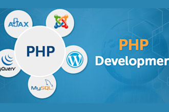 fix PHP and develop  website with php, apis, css, jquery