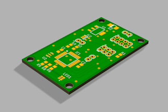 design an electronic schematic and pcb layout