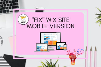 fix and optimize mobile responsiveness of your wix site