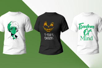 create trendy t shirt design