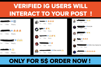 bring verified instagram influencer to your post
