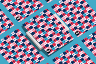 create surface design and seamless pattern textile design