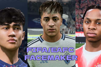 make custom face for FIFA eafc 26