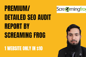 do web analysis analytics screaming frog site audit competitive analysis