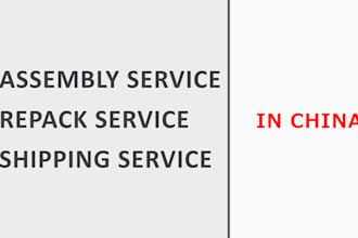 provide assembly and repack service in china