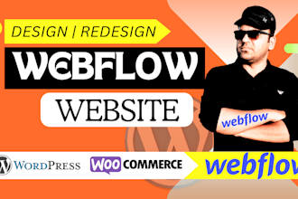 design webflow website, convert website, figma to webflow, webflow developer