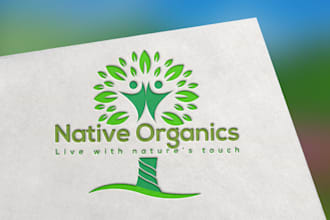 create eye catchy logo design for your brand