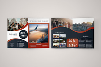 design brochure, flyer, annual report, booklet, catalog